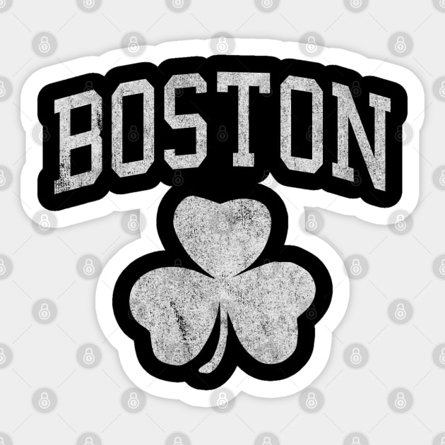 Boston Shamrock Sticker by Flippin' Sweet Gear